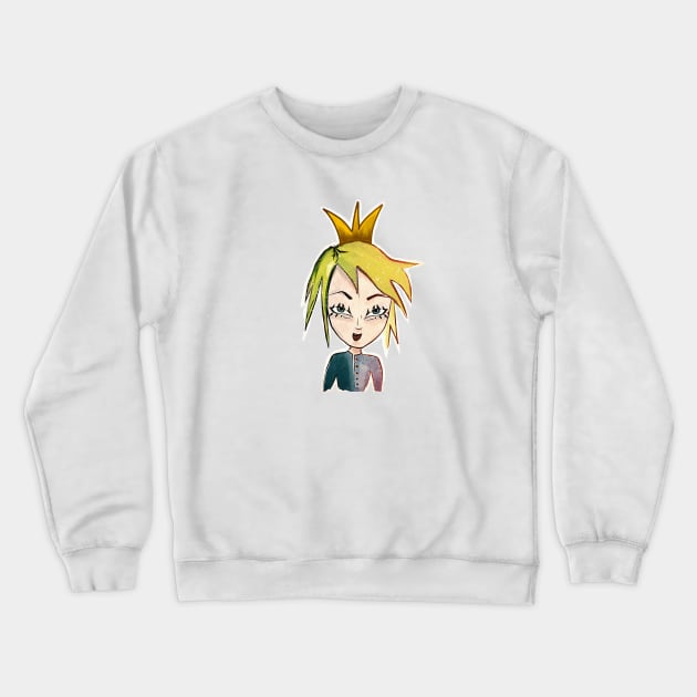 Princess_03 Crewneck Sweatshirt by ARTEMIDA